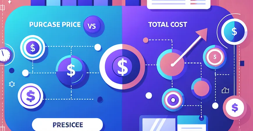 采购价 vs 总成本：企业必须区分的两个价格概念